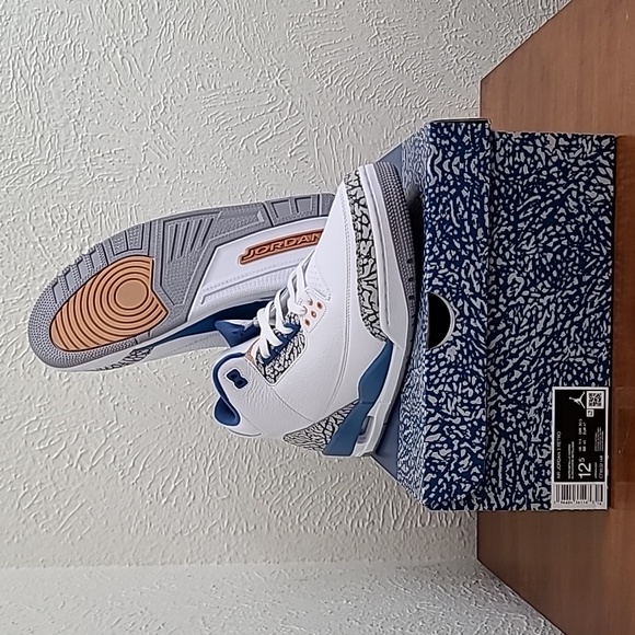 Air Jordan 3 Retro Washington Wizards Blue Copper Men Sneaker CT8532-148 Sz 12.5 - Picture 11 of 17